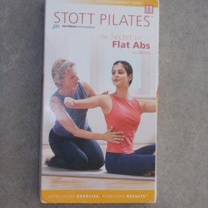 EUC, Stott Pilates the Secret to Flat Abs VHS Tape